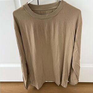 Exofficio Men's Beige Long Sleeve Shirt